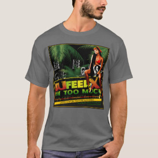 Dj Feel X I moo Much Episch 90er HipHop T-Shirt