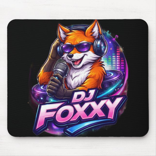 DJ FOXXY 2 MOUSEPAD (Vorne)
