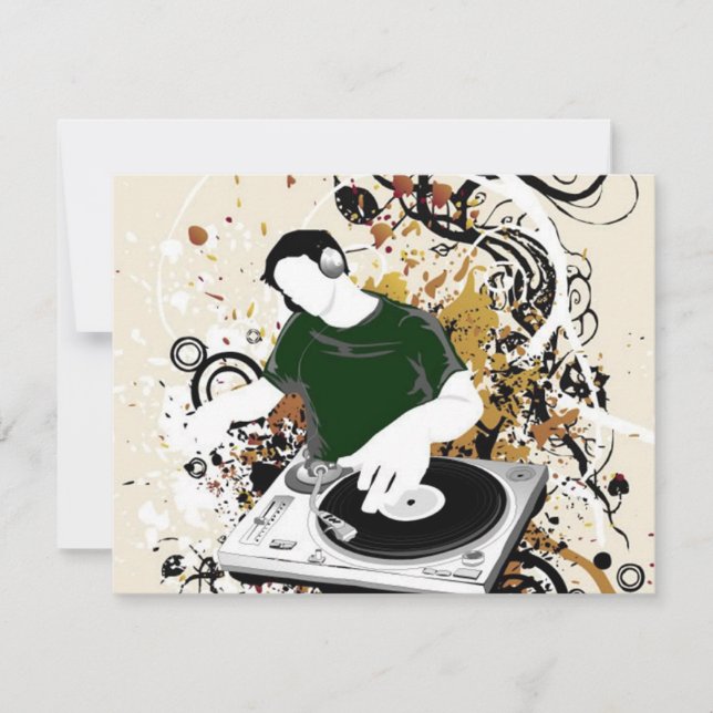 dj frei vektorgrafisch (Vorderseite)