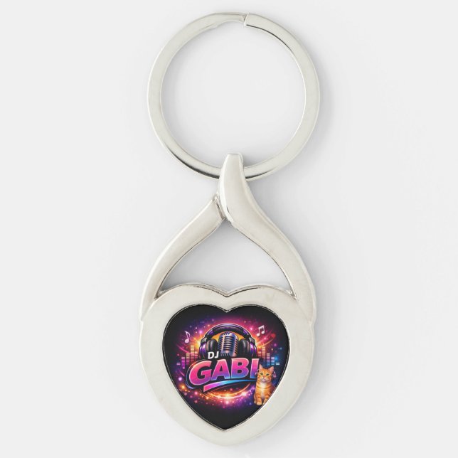 DJ GABI 2 SCHLÜSSELANHÄNGER (Vorderseite)