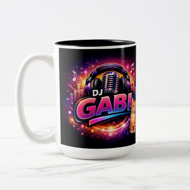 DJ GABI 2 Two-Tone KAFFEETASSE (Links)