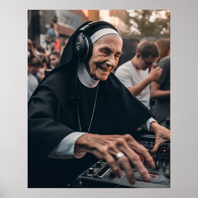 DJ Get-Nun Print, Value Poster Paper (Matte) (Vorne)