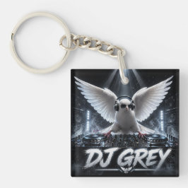 DJ GREY DOPPELSEITIG SCHLÜSSELANHÄNGER