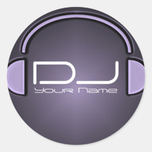 DJ Headphone Sticker