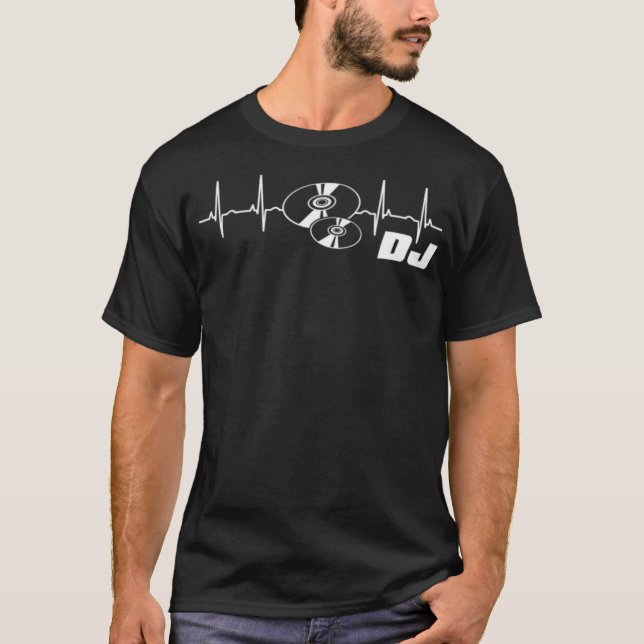 Dj Heartbeat T - Shirt (Vorderseite)
