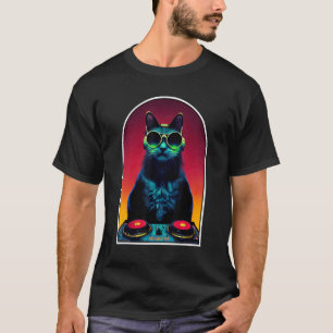 DJ House Cat EDM House Techno Trance Dubstep T-Shirt