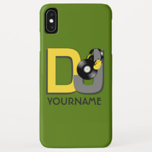 DJ-Hüllen für benutzerdefinierte Farben und Monogr Case-Mate iPhone Hülle