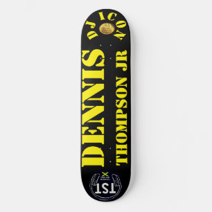 DJ ICON DENNIS THOMPSON JR 8 1/2" Skateboard-Deck Skateboard