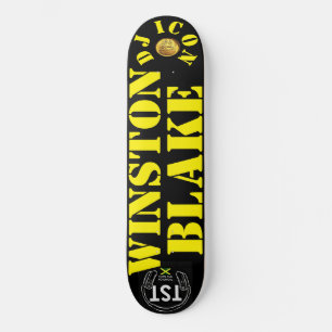 DJ ICON WINSTON BLAKE 8 1/4" Skateboard Deck