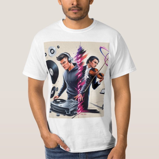 Dj im Shirt (Vorderseite)