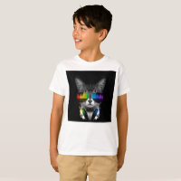 DJ-Katze mit Sonnenbrille und Kopfhörer