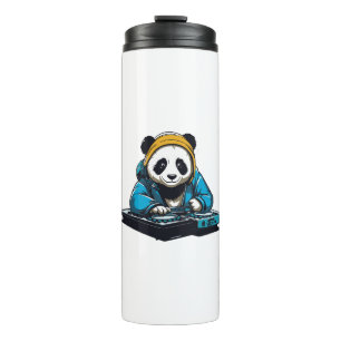 DJ Kawaii Panda Thermosbecher