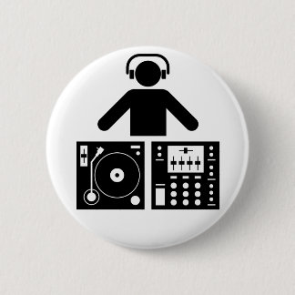 DJ knöpfen Button