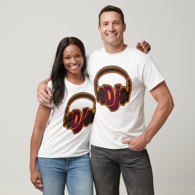 DJ-Kopfhörer T-Shirt (Unisex)