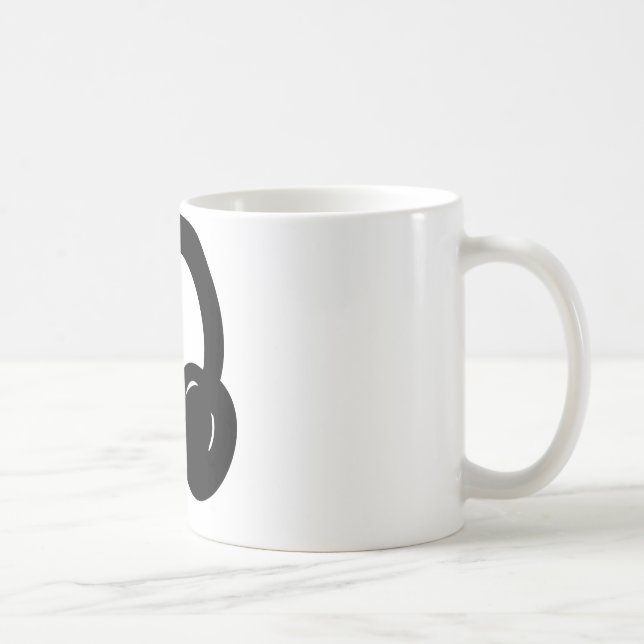 DJ-Kopfhörer Tasse (Rechts)