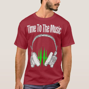 DJ Kopfhörer Zeit Für Die Musik Geschenk Premium T-Shirt