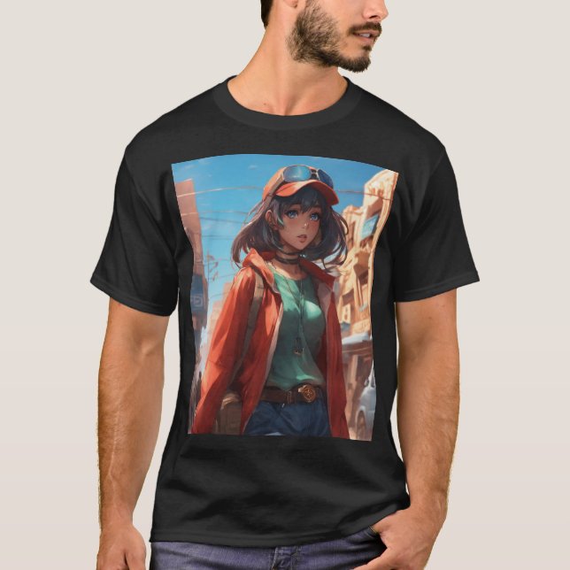 DJ Ladys Black T - Shirt Design (Vorderseite)