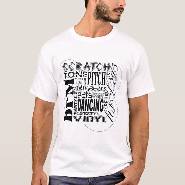 DJ-LEBEN T-Shirt (Vorderseite)