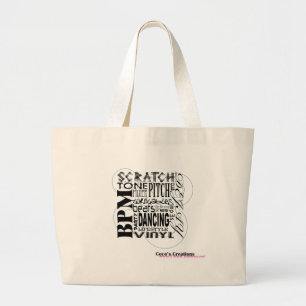 DJ-LEBEN-TASCHE JUMBO STOFFBEUTEL
