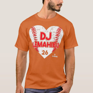 DJ LeMahieu - Heart Baseball - Apparel - Premium T-Shirt