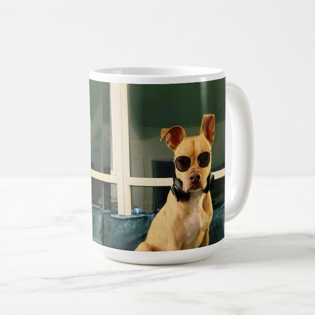 DJ LEON COFFEE TASSE (VorderseiteRechts)