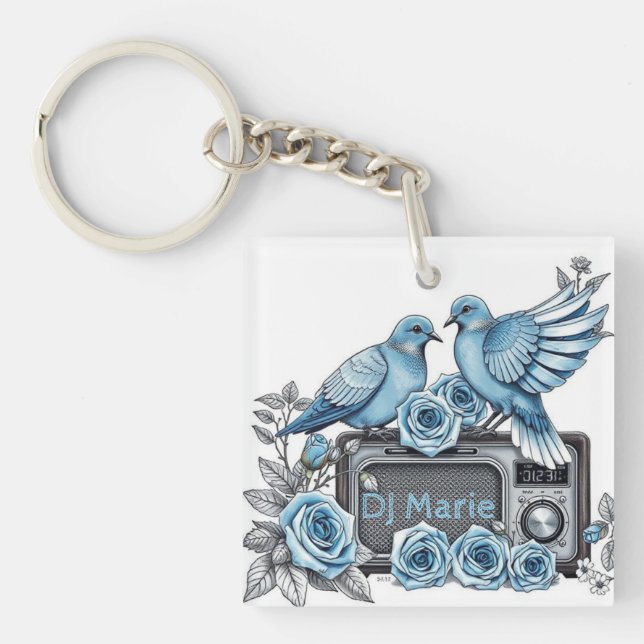 DJ Marie Schlüsselanhänger (Vorderseite)