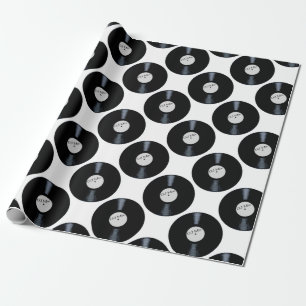 DJ Mix Record Label Geschenkpapier