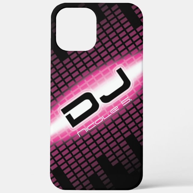 DJ Modern Pink Case (Diagonal) (Rückseite)