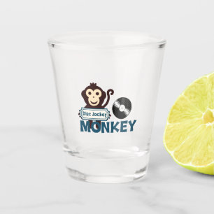 DJ Monkey Schnapsglas