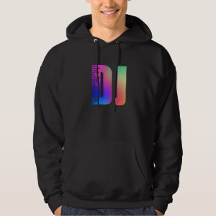 Dj Music Beat Vinyl Record Disk Jockey Hoodie