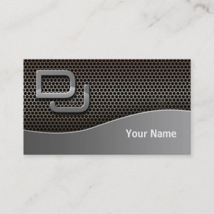 DJ Music Business Card Visitenkarte