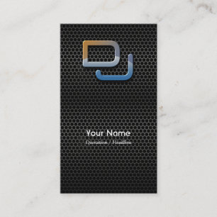 DJ Music Business Card Visitenkarte