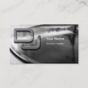DJ Music Business Card Visitenkarte