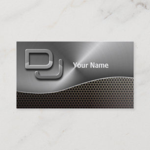 DJ Music Business Card Visitenkarte