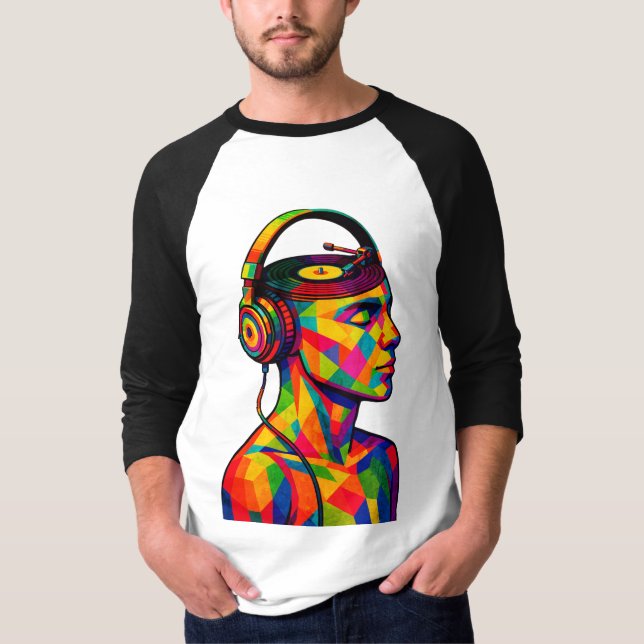 DJ Music Lover T-Shirt (Vorderseite)