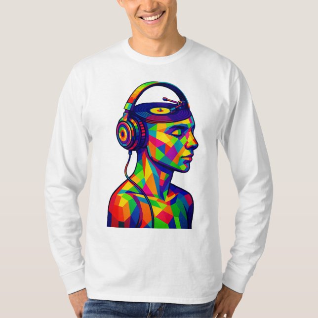 DJ Music Lover T-Shirt (Vorderseite)