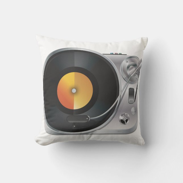 DJ Music Player Kissen (Vorderseite)
