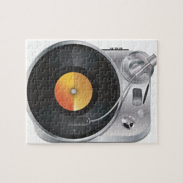 DJ Music Player Puzzle (Horizontal)