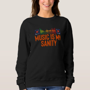 DJ Music Player Sound Cool Kids Sweatshirt