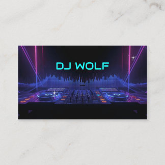 DJ-Musik-Professional-Beat Visitenkarte