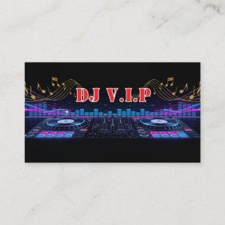 DJ-Musik-Profibusiness Visitenkarte