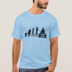 DJ - Musik-Verein Vinyl DJ-Diskjockey-Disc-Jockey T-Shirt