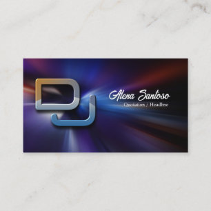 DJ-Musik Visitenkarte