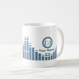 DJ-Musiker-Tasse personalisiert Tasse