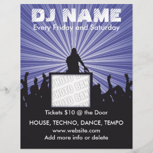 DJ-Name-Musik-Flyer Flyer