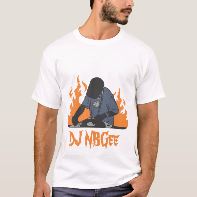 DJ NBGee Short Sleeve Shirt (Vorderseite)