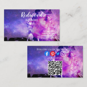 DJ Party Planer Glühstock Disco Karaoke Club Bus Visitenkarte