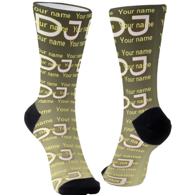 DJ personalizable Socks Socken (Von Creator hochgeladen)