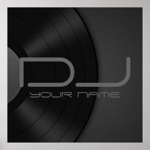 DJ-PLAKAT POSTER