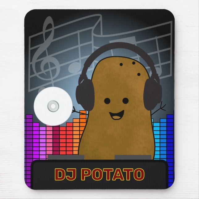 DJ Potato Custom Mousepad (Vorne)